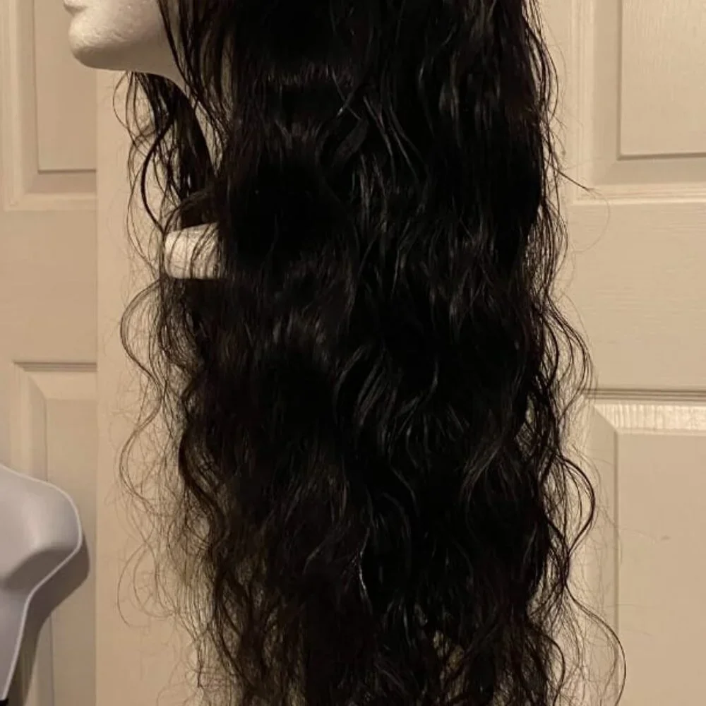 5x5 HD Transparent Lace Closure Wigs Human Hair body wave - Picture 12 of 13